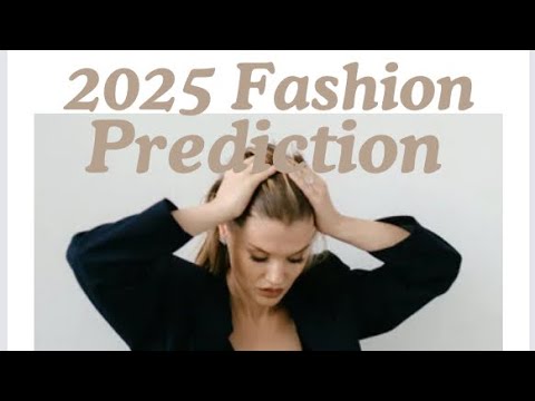 2025 Fashion Predictions:Trends You Can&#039;t Ignore.#manddi #FashionTrends #SustainableFashion #Designs