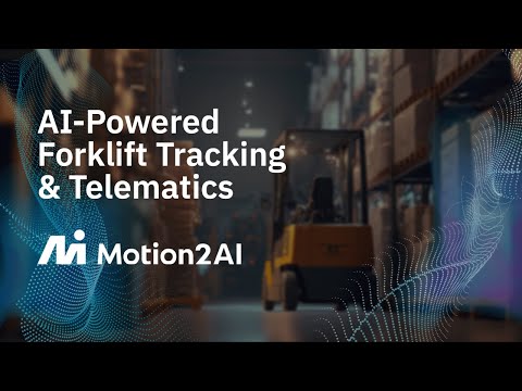 AI-Powered Forklift Telematics &amp; Tracking Solutions by Motion2AI
