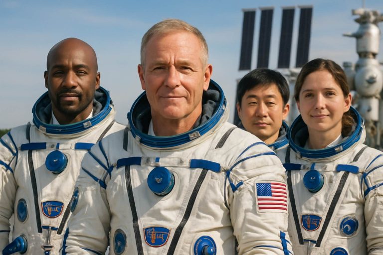O astronauta mais experiente da América lidera uma equipe global na histórica missão de 2025 para a ISS 